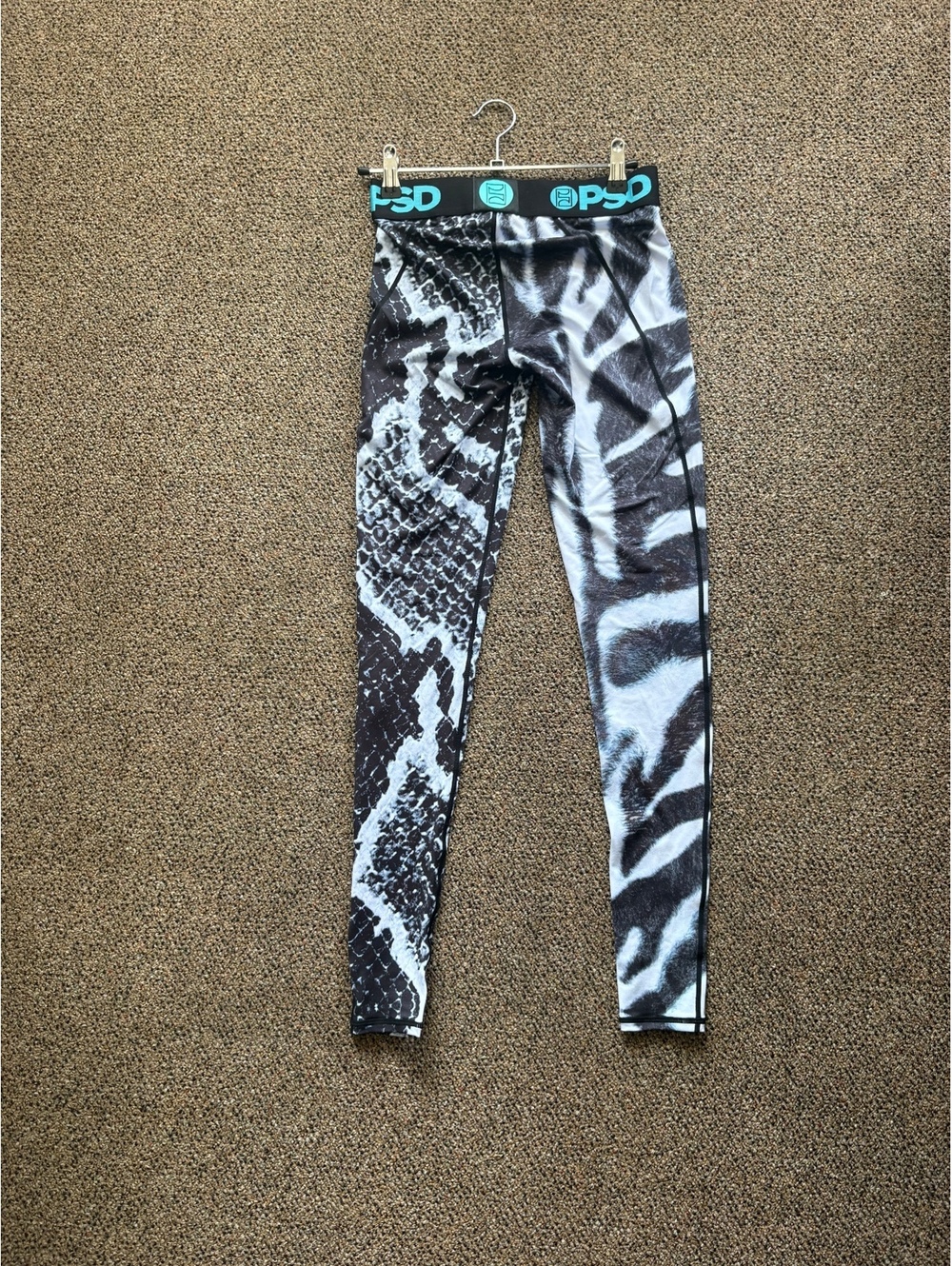 PSD Zebra Snake Leggings Size XS
